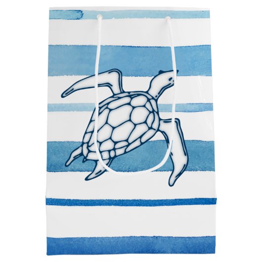 Schildkröte Mittlere Geschenktüte (Rückseite)