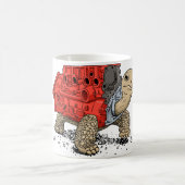 Schildkröte-Motor-Tasse Kaffeetasse (Mittel)