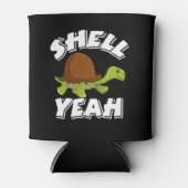 Schildkröte-Muschel Dosenkühler (Vorderseite)