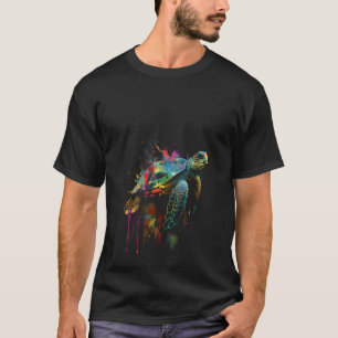 Schildkröte-Muschel-Safari-Lieblingstiere T-Shirt
