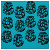 Schildkröte-Muschelmuster Stoff (Muster)