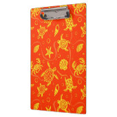 Schildkröte-Muster Klemmbrett (Links)