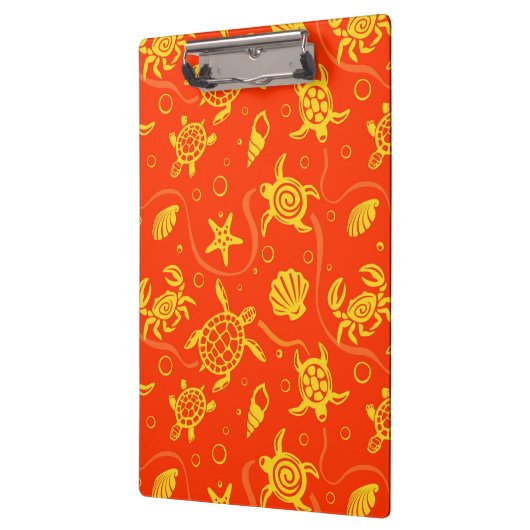 Schildkröte-Muster Klemmbrett (Links)