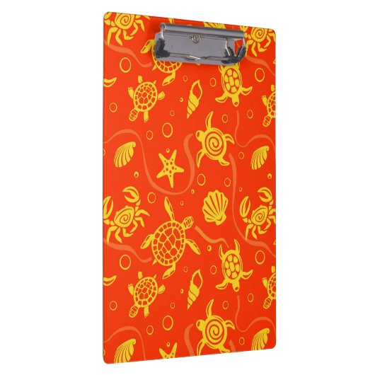 Schildkröte-Muster Klemmbrett (Rechts)