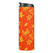 Schildkröte-Muster Thermosbecher (Nach rechts gedreht)