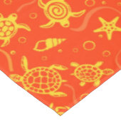 Schildkröte-Muster Tischdecke (Schrägansicht)