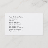 Schildkröte-Natur-Visitenkarten Visitenkarte (Rückseite)