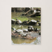 Schildkröte-Netz Puzzle (Vertikal)