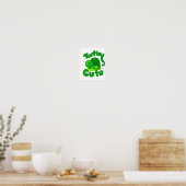 Schildkröte Niedlich Poster (Küche)