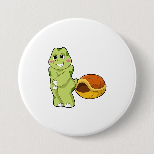 Schildkröte ohne Muschel Shy.PNG Button (Vorderseite)