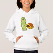 Schildkröte ohne Muschel Shy.PNG Hoodie (Vorderseite)