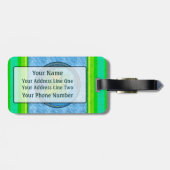 Schildkröte-Paar-Gepäckanhänger Gepäckanhänger (Rückseite horizontal)