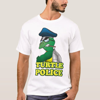 Schildkröte-Polizei T-Shirt