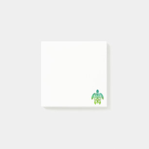 Schildkröte-Post-It - Grün Post-it Klebezettel