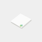 Schildkröte-Post-It - Grün Post-it Klebezettel (angewinkelt)