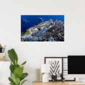 Schildkröte Poster (Heimbüro)
