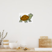 Schildkröte Poster (Küche)