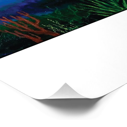 Schildkröte Poster (Ecke)