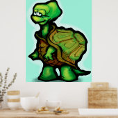 Schildkröte Poster (Küche)