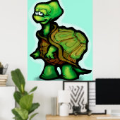 Schildkröte Poster (Heimbüro)