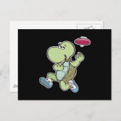 Schildkröte Postkarte (Vorne/Hinten)
