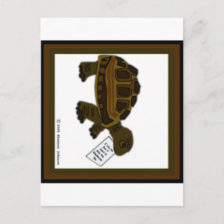 Schildkröte Postkarte