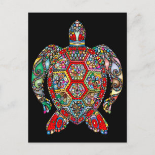 Schildkröte Postkarte