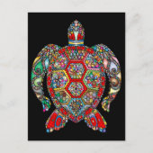 Schildkröte Postkarte (Vorderseite)