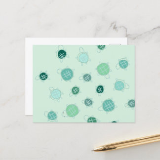 Schildkröte Postkarte