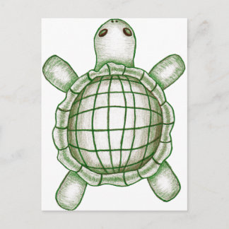 Schildkröte Postkarte