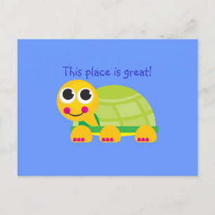 Schildkröte Postkarte