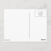 Schildkröte Postkarte (Rückseite)