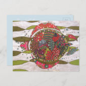 Schildkröte Postkarte (Vorne/Hinten)