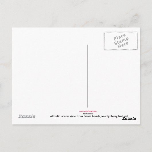 Schildkröte Postkarte (Rückseite)