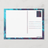 Schildkröte Postkarte (Rückseite)