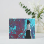 Schildkröte Postkarte (Stehend Vorderseite)