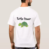 Schildkröte-Power T-Shirt (Rückseite)