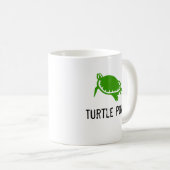 Schildkröte-Power-Tasse Kaffeetasse (VorderseiteRechts)