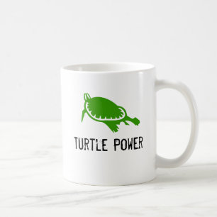 Schildkröte-Power-Tasse Kaffeetasse