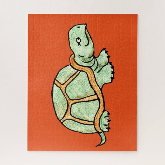 Schildkröte Puzzle (Vertikal)