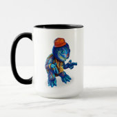 Schildkröte Rapper. Tasse (Links)