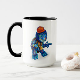 Schildkröte Rapper. Tasse