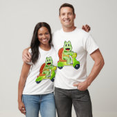 Schildkröte Roller T-Shirt (Unisex)