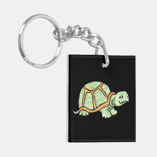 Schildkröte Schlüsselanhänger (Vorderseite links)