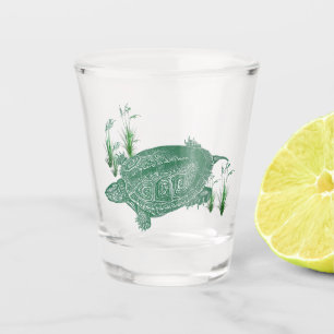 Schildkröte Schnapsglas