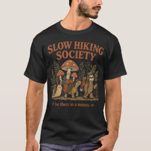Schildkröte Schnecke Faultier Langsame Wanderer Ge T-Shirt