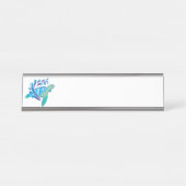 Schildkröte Schreibtischnamensplakette (Vorderseite )