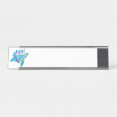 Schildkröte Schreibtischnamensplakette (Vorderseite )