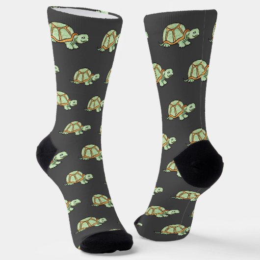 Schildkröte Socken (Gewinkelt)