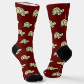 Schildkröte Socken (Gewinkelt)